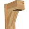 Ekena Millwork Traditional Block Rough Sawn Outlooker, Western Red Cedar, 8"W x 14"D x 18"H OUT08X14X18TRA05RWR - alternate 1